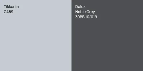 G489 vs 30BB 10/019 Noble Grey