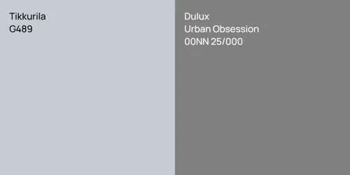 G489 vs 00NN 25/000 Urban Obsession
