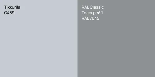G489  vs RAL 7045 Телегрей 1