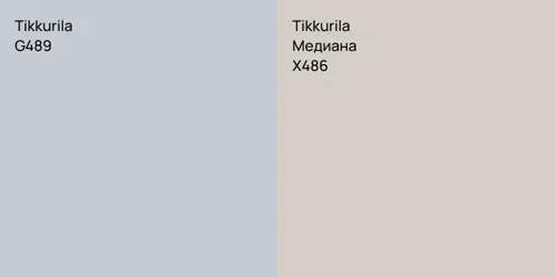 G489 vs X486 Медиана