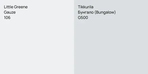 106 Gauze vs G500 Бунгало (Bungalow)