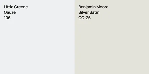 106 Gauze vs OC-26 Silver Satin