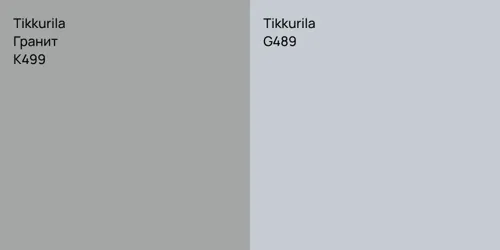 K499 Гранит vs G489 