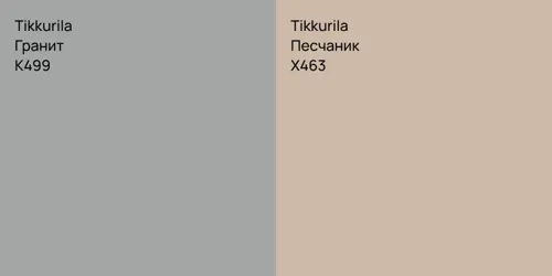 K499 Гранит vs X463 Песчаник