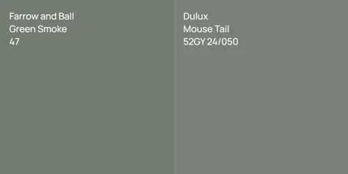 47 Green Smoke vs 52GY 24/050 Mouse Tail