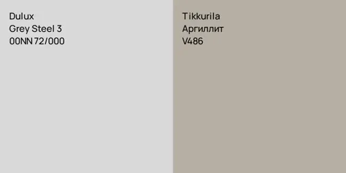 00NN 72/000 Grey Steel 3 vs V486 Аргиллит