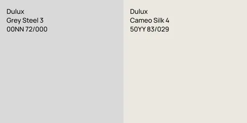 00NN 72/000 Grey Steel 3 vs 50YY 83/029 Cameo Silk 4