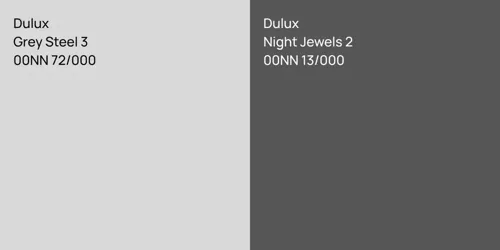 00NN 72/000 Grey Steel 3 vs 00NN 13/000 Night Jewels 2