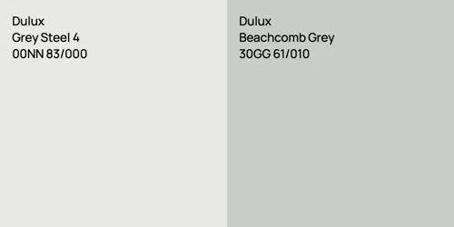 00NN 83/000 Grey Steel 4 vs 30GG 61/010 Beachcomb Grey