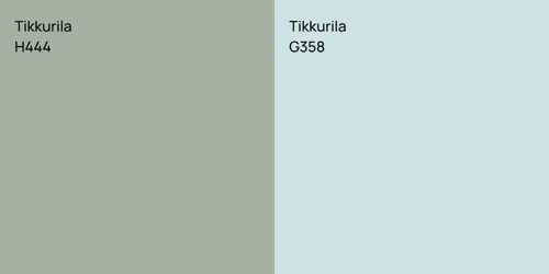 H444 null vs G358