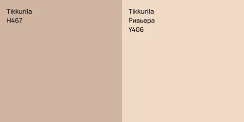 H467 null vs Y406 Ривьера