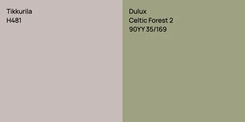 H481  vs 90YY 35/169 Celtic Forest 2