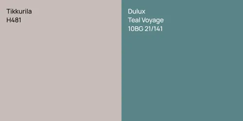 H481  vs 10BG 21/141 Teal Voyage