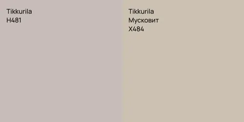H481  vs X484 Мусковит