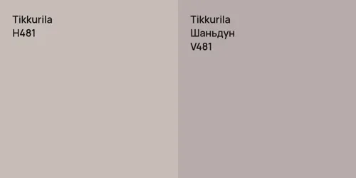 H481  vs V481 Шаньдун