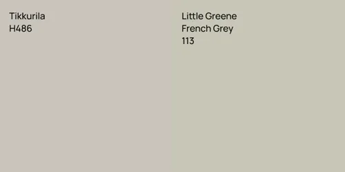 H486  vs 113 French Grey