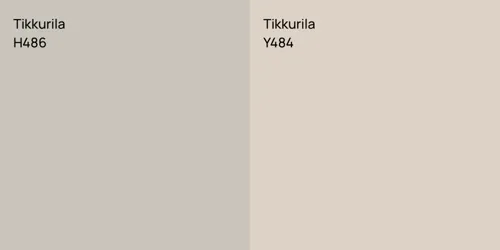 H486  vs Y484 