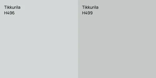 H496 null vs H499 