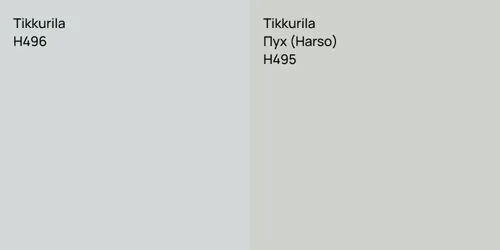 H496 null vs H495 Пух (Harso)