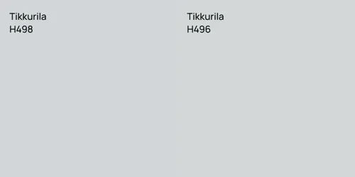 H498  vs H496 null