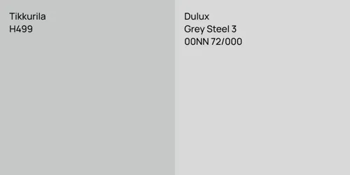 H499  vs 00NN 72/000 Grey Steel 3