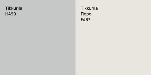 H499  vs F487 Перо