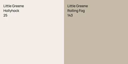 25 Hollyhock vs 143 Rolling Fog