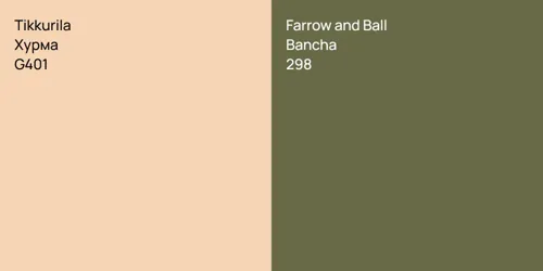 G401 Хурма vs 298 Bancha