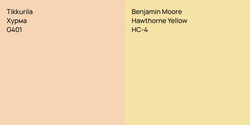 G401 Хурма vs HC-4 Hawthorne Yellow