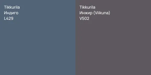 L429 Индиго vs V502 Инжир (Viikuna)
