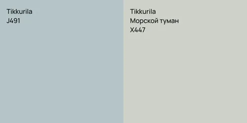 J491  vs X447 Морской туман