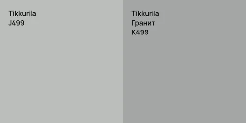 J499  vs K499 Гранит