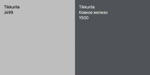 J499 vs Y500 Ковкое железо