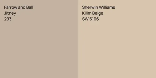 293 Jitney vs SW 6106 Kilim Beige