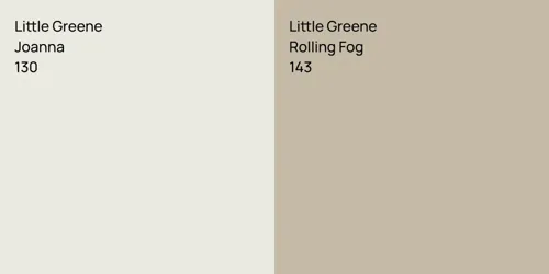 130 Joanna vs 143 Rolling Fog