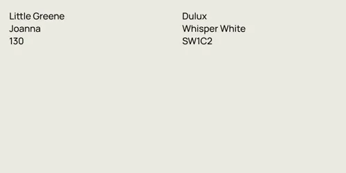 130 Joanna vs SW1C2 Whisper White