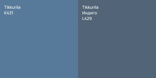 K431 null vs L429 Индиго