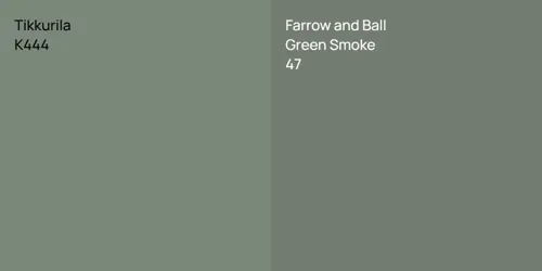 K444  vs 47 Green Smoke