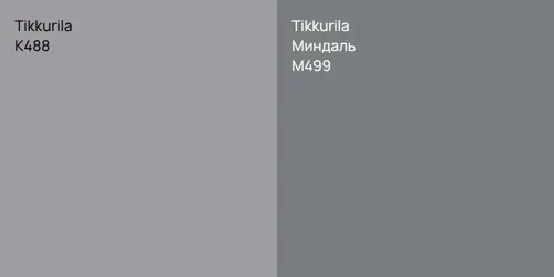 K488  vs M499 Миндаль