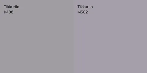 K488  vs M502 