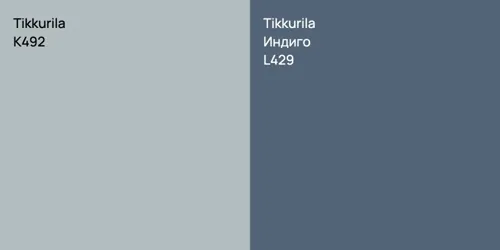 K492 null vs L429 Индиго