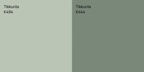 K494  vs K444 