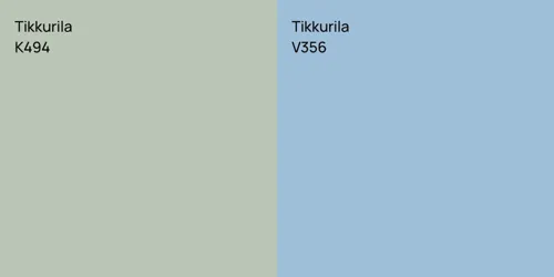 K494  vs V356 