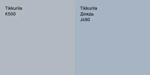 K500 null vs J490 Дождь