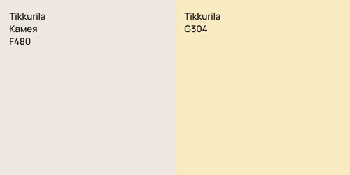 F480 Камея vs G304 