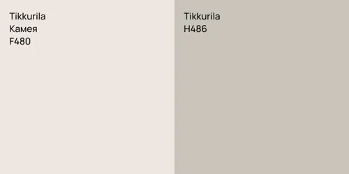 F480 Камея vs H486 