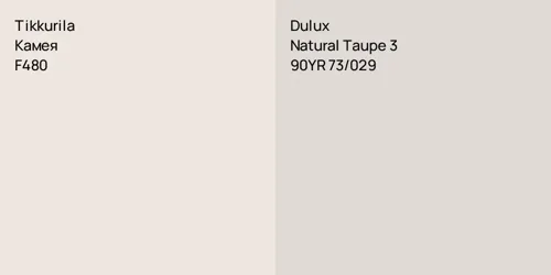 F480 Камея vs 90YR 73/029 Natural Taupe 3