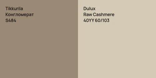 S484 Конгломерат vs 40YY 60/103 Raw Cashmere