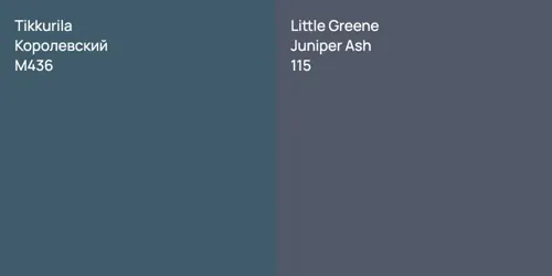 M436 Королевский vs 115 Juniper Ash
