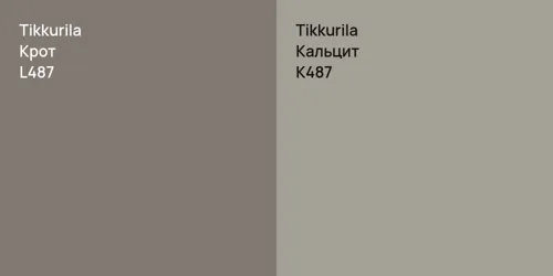 L487 Крот vs K487 Кальцит